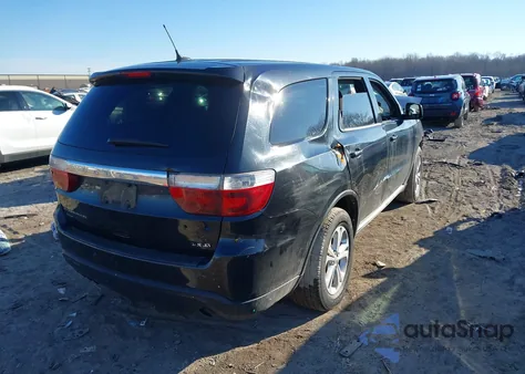 2013 Dodge Durango Sxt z USA, uszkodzony, nr VIN 1C4RDJAG3DC552612